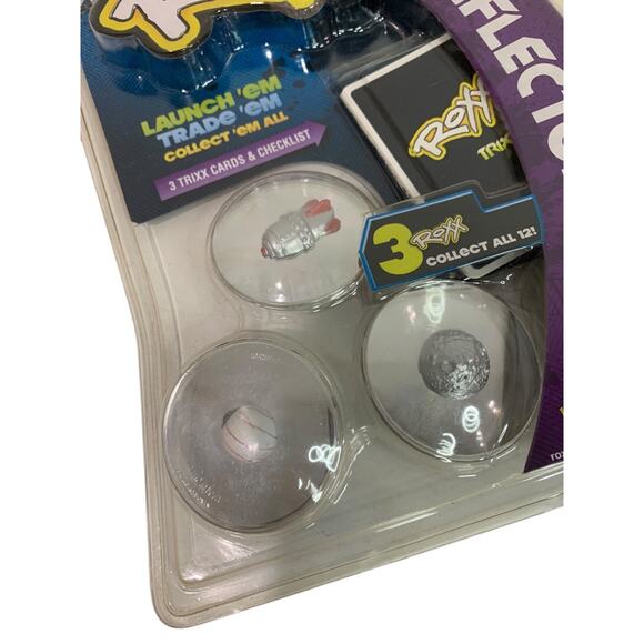 Roxx Reflectorzz New Cards Checklist 3D Reflection Rocket Eyeball Planet - Picture 3 of 13